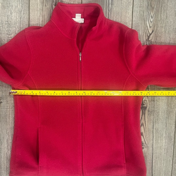 L.L. Bean Women’s Fleece Jacket – Red/Magneta – Size Small Petite (SPET) - Picture 9 of 9